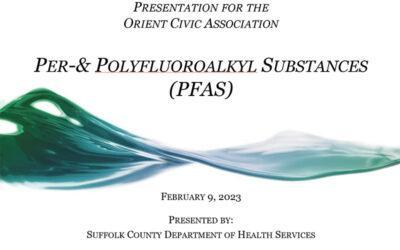 Information Sessions about Expanded PFAS Water Survey
