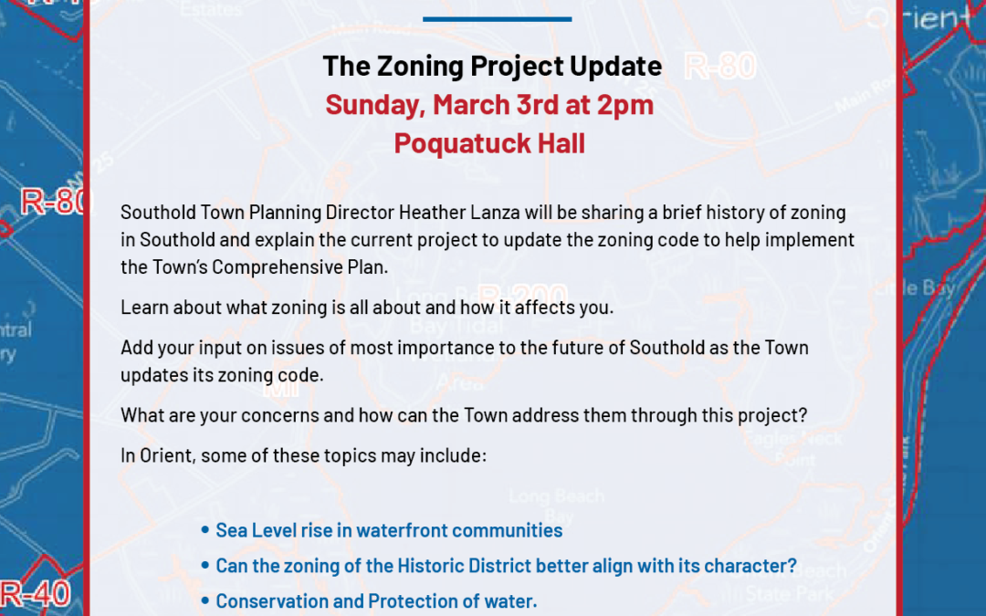 The Future of Southold – The Zoning Project Update