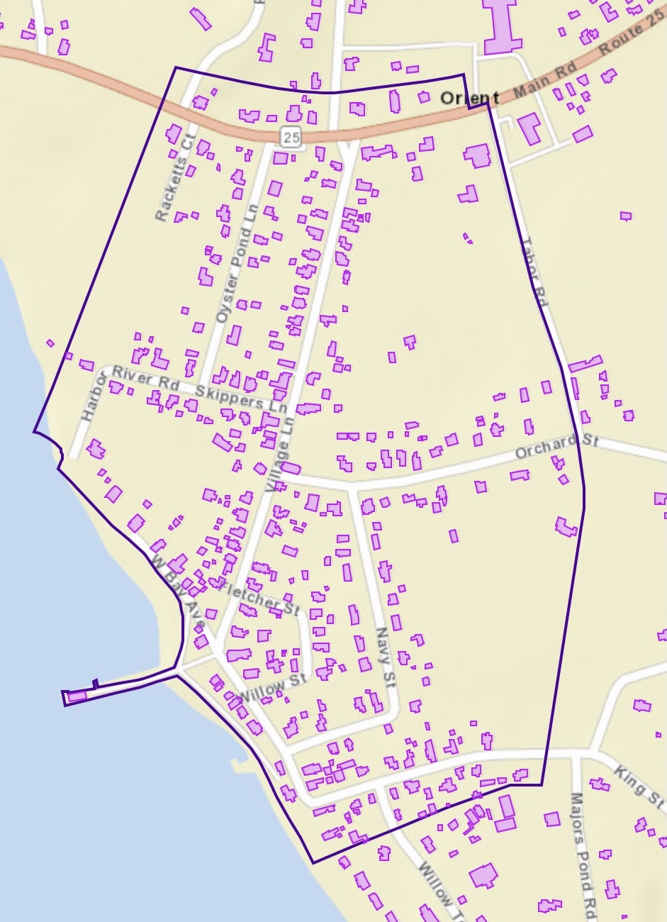 Orient District Map